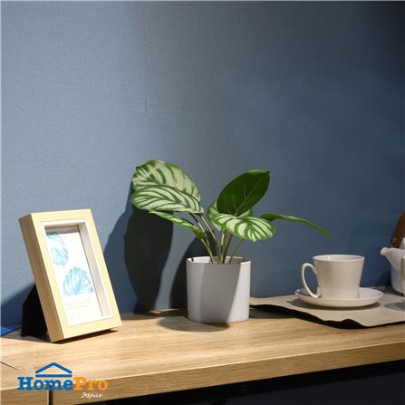 ต้นคล้าใบตองประดิษฐ์ในกระถางเมลามีน SPRING 25 ซม._3