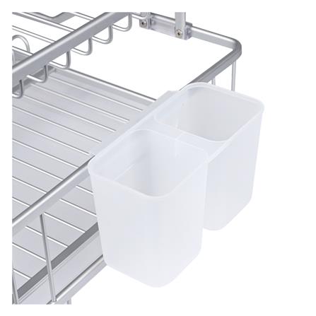 ชั้นคว่ำจานอลูมิเนียม 2 ชั้น มีถาดรองน้ำ KECH SAKURA_3