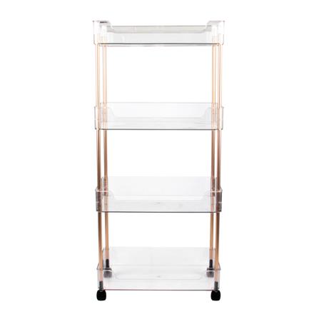 ชั้นวางของ 4 ชั้น มีล้อ KECH KLEAR 22.5x40.5x91 ซม._1