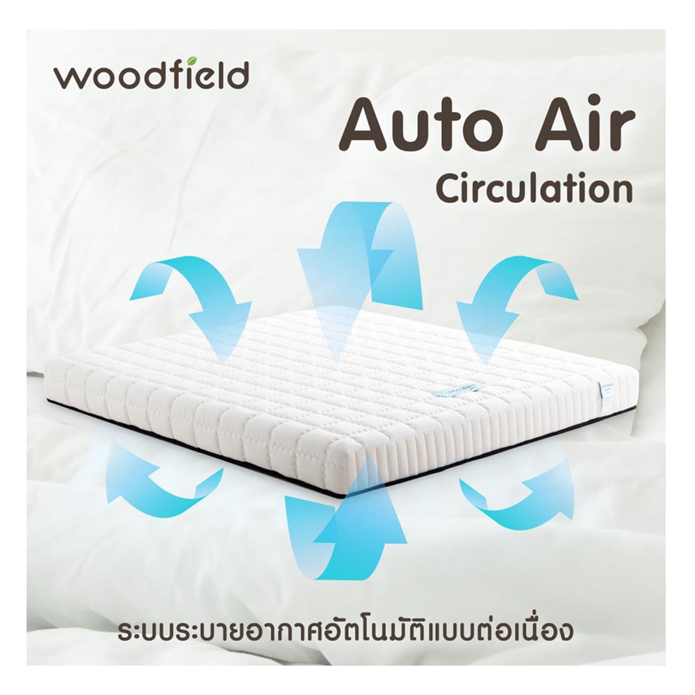 ที่นอน 5 ฟุต WOODFIELD W-NATURE I พร้อมหมอนหนุน 2 ชิ้น