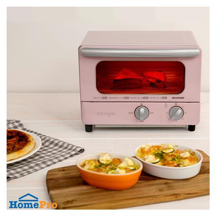เตาอบเล็กแมนนวล IRIS OHYAMA EOT-R021 ชมพู_5