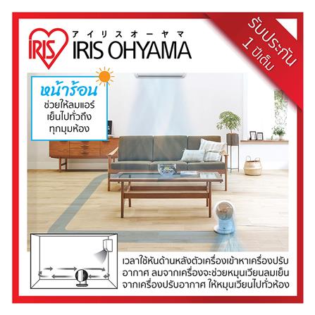 พัดลมตั้งโต๊ะ 6 นิ้ว IRIS OHYAMA PCF-SC15T สีดำ_6