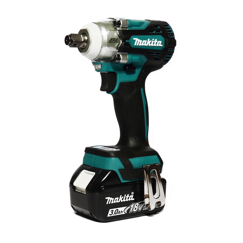 ชุดบล๊อกไร้สายพร้อมลูกบล็อก (พร้อมแบตเตอรี่) MAKITA DTW300FJX3 1/2 นิ้ว 18 โวลต์