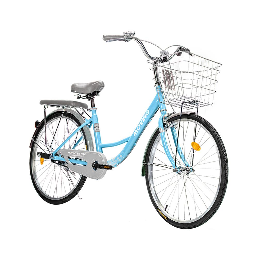 จักรยานแม่บ้าน MOVING BALLET V2 24 นิ้ว สีฟ้า