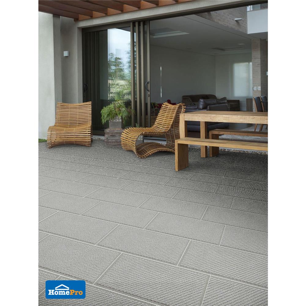 กระเบื้องพื้นพอร์ซเลน 29.8x60 ซม. TARA ซิลเวลล์ เทา A 0.72M2