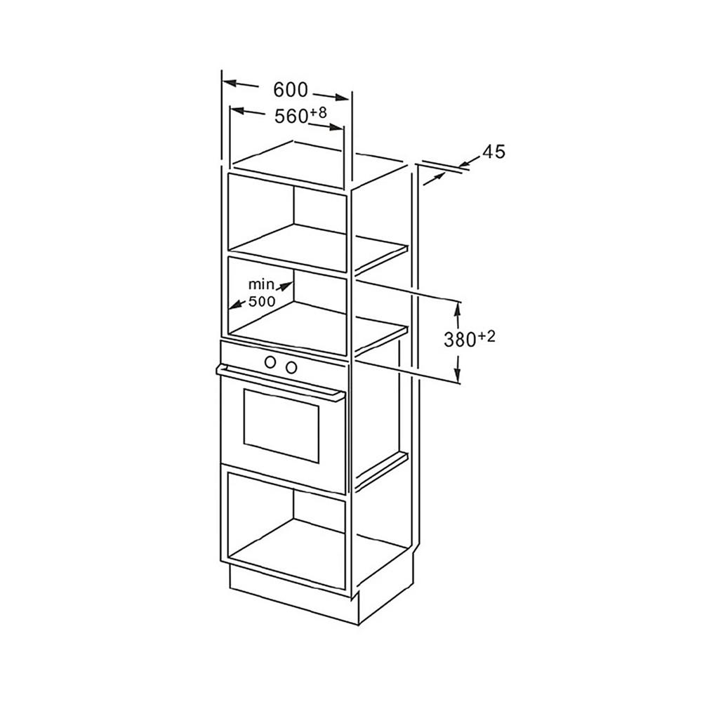 ไมโครเวฟฝังดิจิตอล TEKA MWE 259 FI