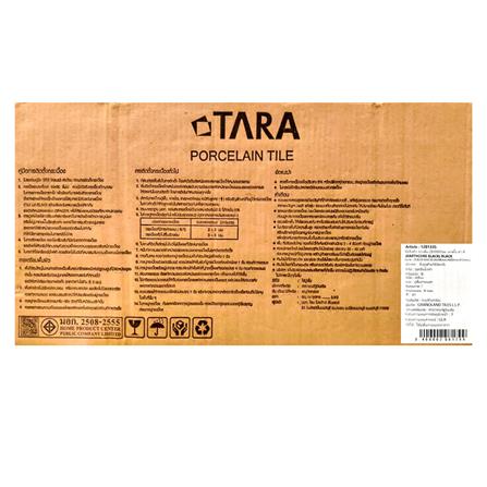 กระเบื้องพื้นพอร์ซเลน 29.8x60 ซม. TARA มาเตโอ ดำ A 0.72M2_4