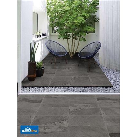 กระเบื้องพื้นพอร์ซเลน 29.8x60 ซม. TARA ลิสบอน ดำ A 0.72M2_3