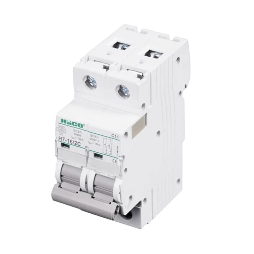 เซอร์กิตเบรกเกอร์ 16 แอมป์ 2 โพล 1 เฟส HACO รุ่น H7