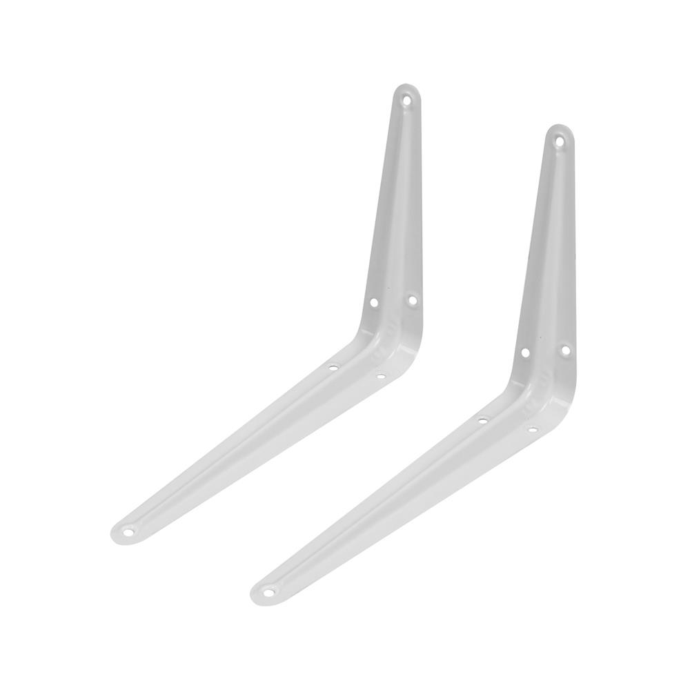 แขนรับชั้นเหล็ก CT DECOR 14X19.5 ซม. 2 ชิ้น สีขาว