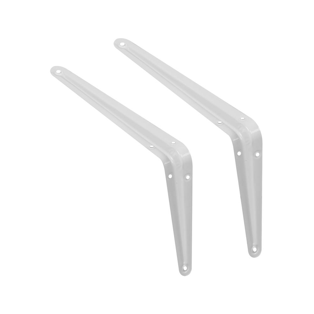 แขนรับชั้นเหล็ก CT DECOR 14X19.5 ซม. 2 ชิ้น สีขาว