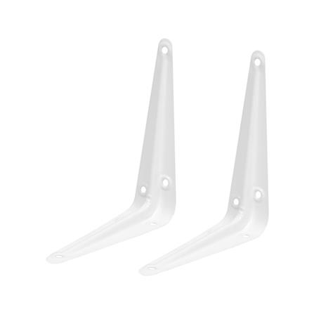 แขนรับชั้นเหล็ก CT DECOR 9X12.5 ซม. 2 ชิ้น สีขาว_0