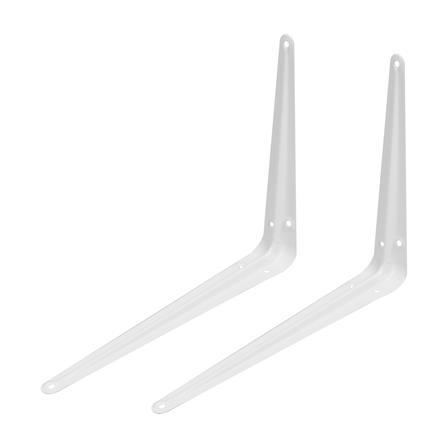 แขนรับชั้นเหล็ก CT DECOR 19X24.5 ซม. 2 ชิ้น ขาว