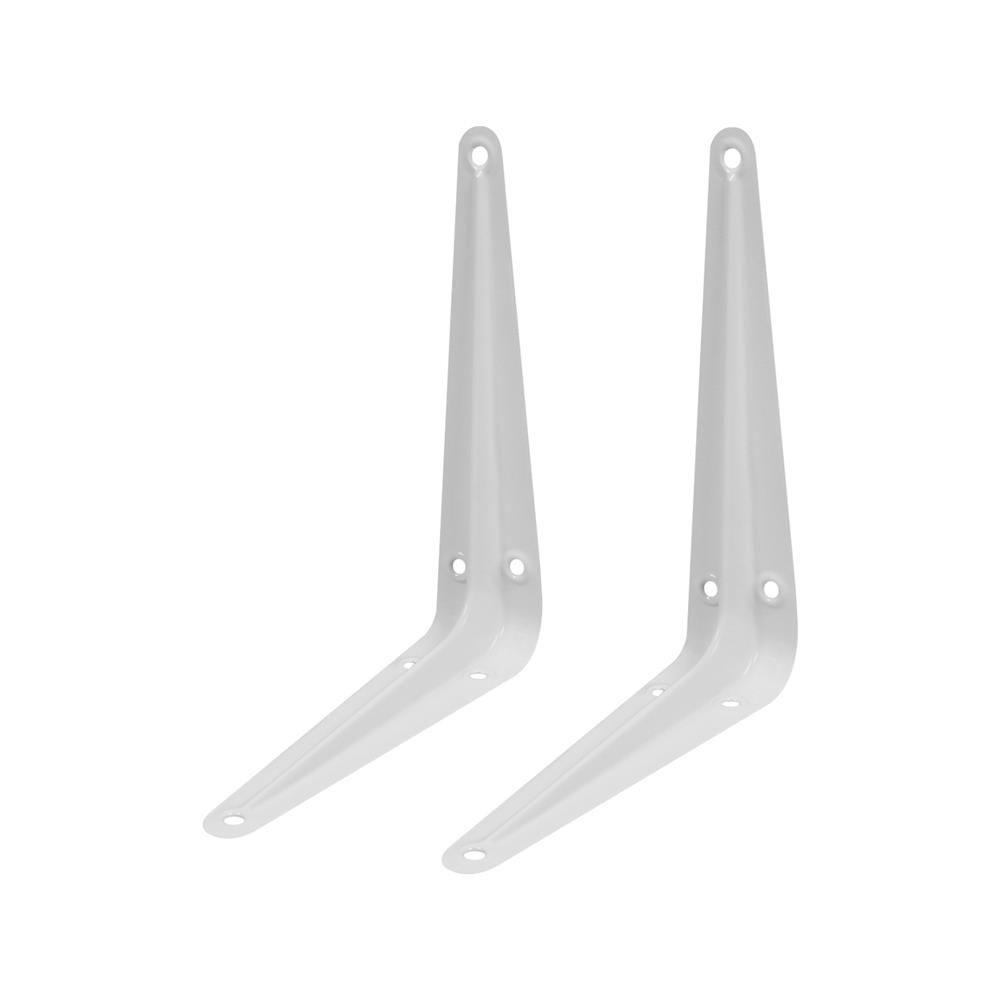 แขนรับชั้นเหล็ก CT DECOR 12X14.5 ซม. 2 ชิ้น สีขาว