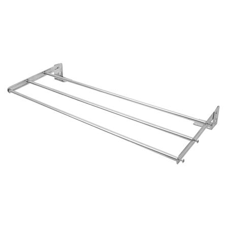 ราวตากผ้าสเตนเลสรุ่นพับได้ BIH 3 เส้น 100 ซม._0