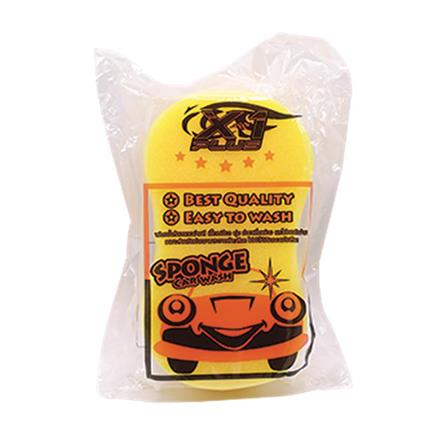 ฟองน้ำเลขแปด X 1 PLUS สีเหลือง_0