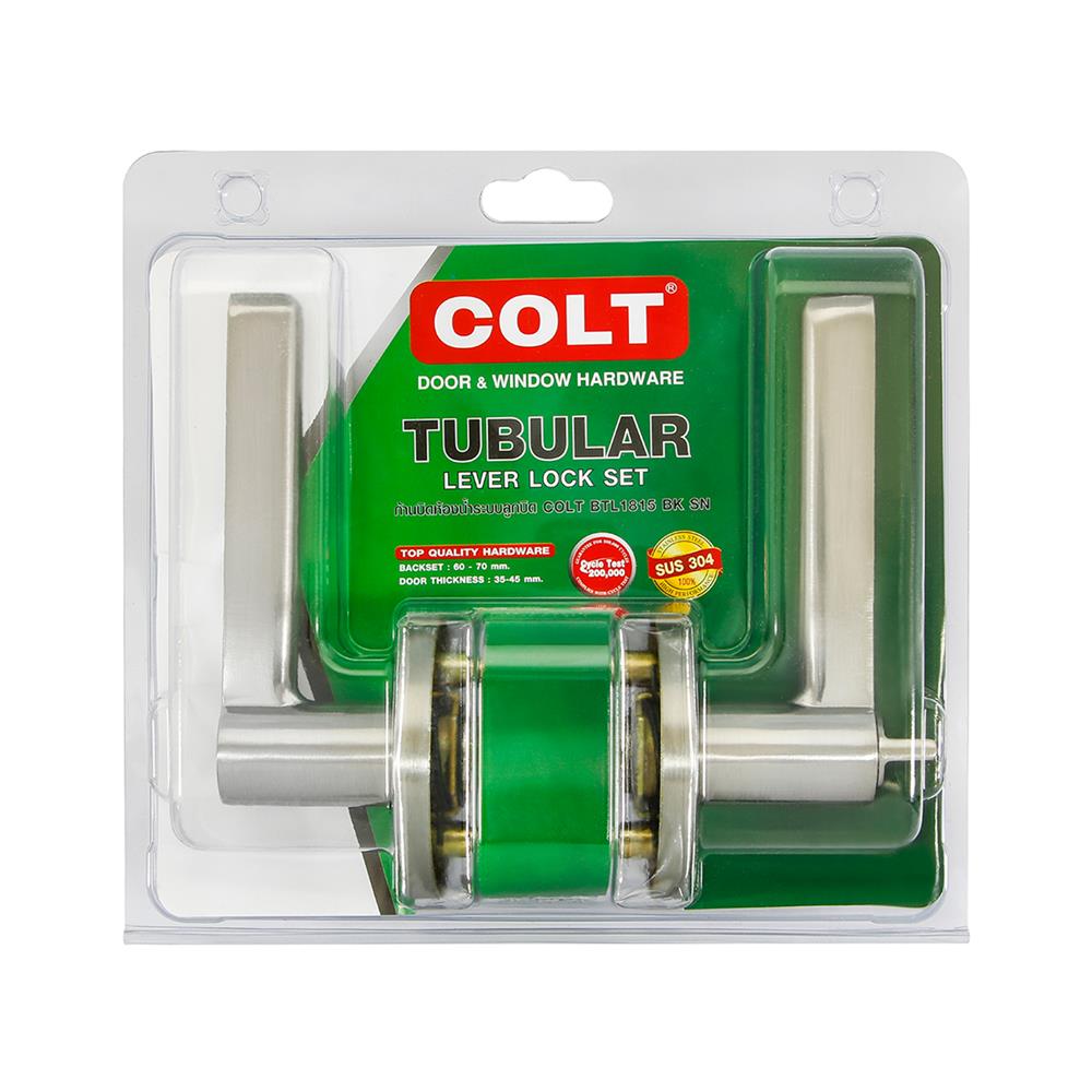 เขาควายห้องน้ำ COLT LITE 1815BT-SN สีซาติน