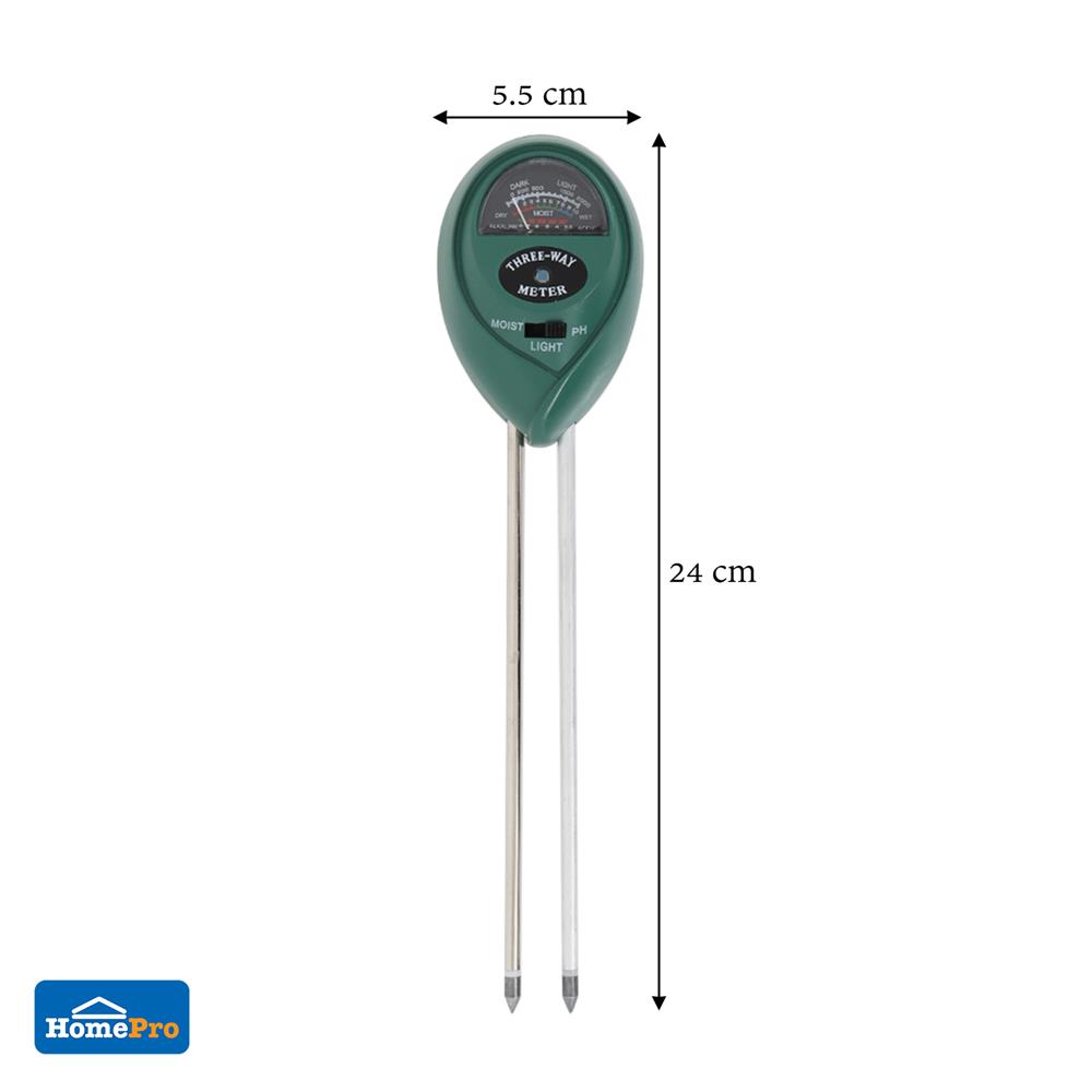 เครื่องวัดความชื้นในดิน 3IN1 SPRING DY2211