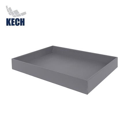 ถาด PVC KECH STRIP 35X25X4 ซม. สีเทา_0