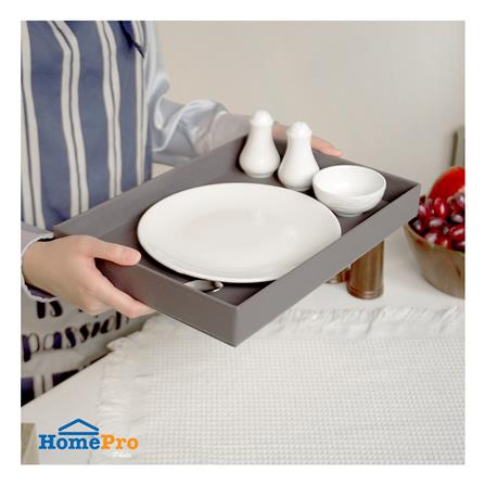 ถาด PVC KECH STRIP 35X25X4 ซม. สีเทา_4