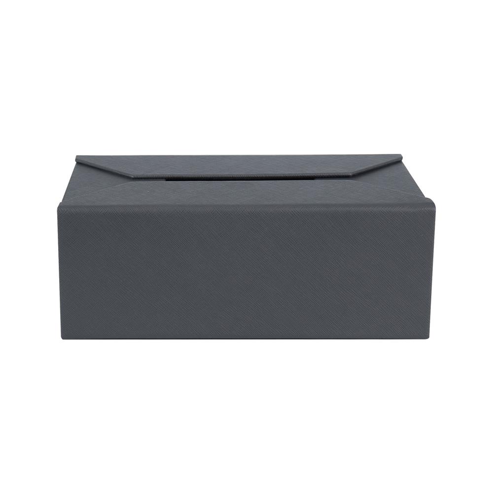 กล่องทิชชูแผ่น PVC KECH STRIP สีเทา