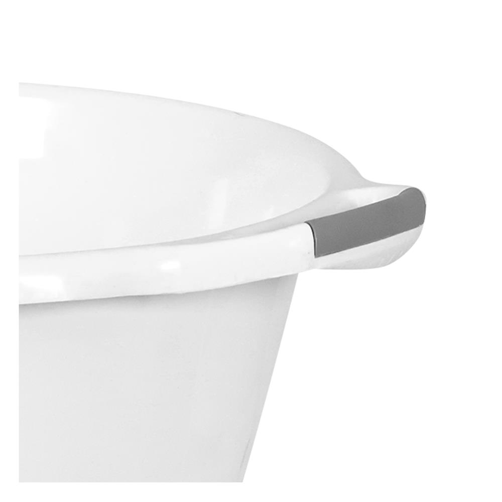 กะละมังกลม ACCO 40 ซม. สีขาว