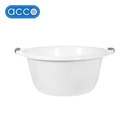 กะละมังกลม ACCO 40 ซม. สีขาว_0