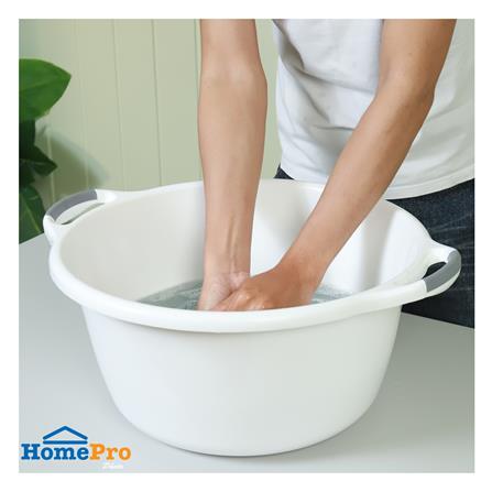 กะละมังกลม ACCO 40 ซม. สีขาว_4