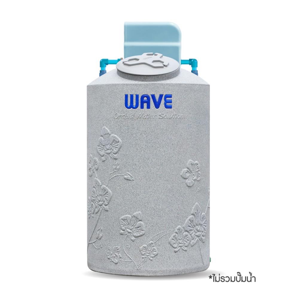 ถังเก็บน้ำ WAVE ORCHID SELECTED TANK 500 ลิตร สีเทา