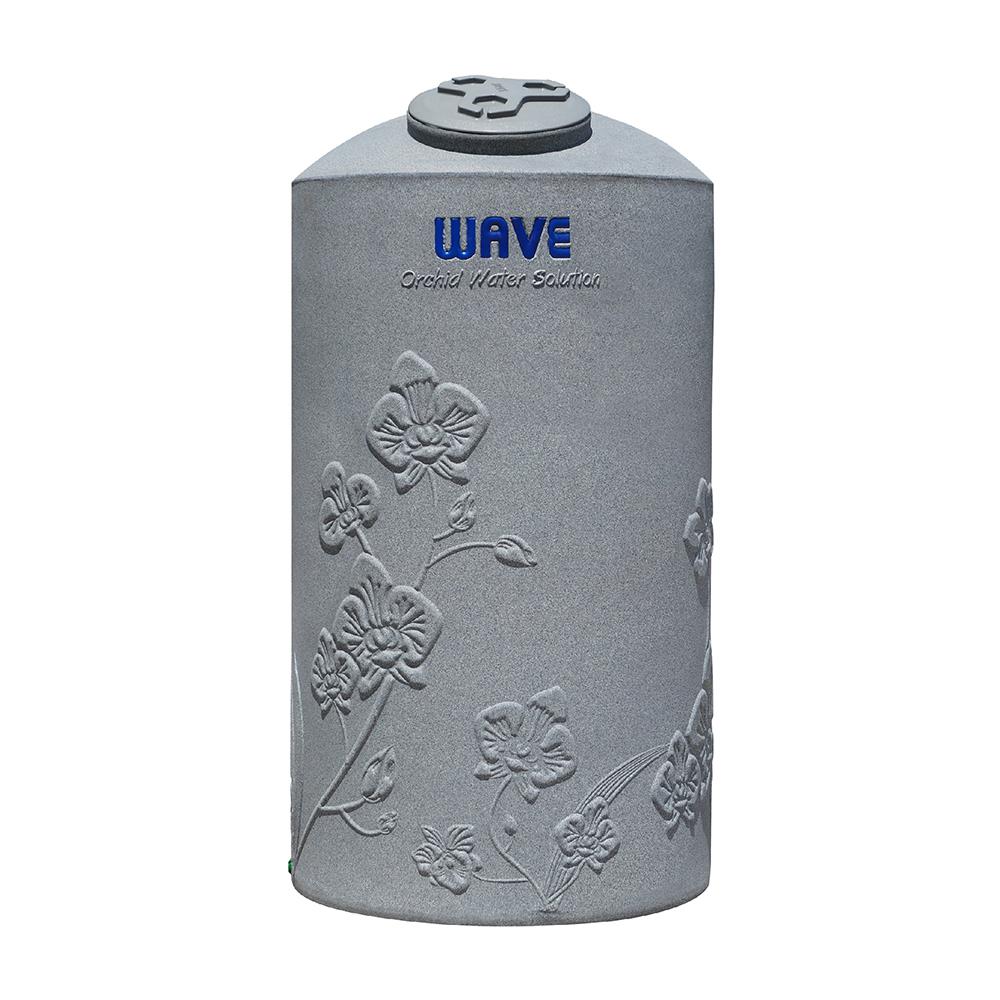 ถังเก็บน้ำ WAVE ORCHID SELECTED TANK 1000 ลิตร สีเทา