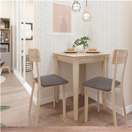 โต๊ะอาหาร KONCEPT TERSELY 60 ซม. สีไม้ธรรมชาติ_4