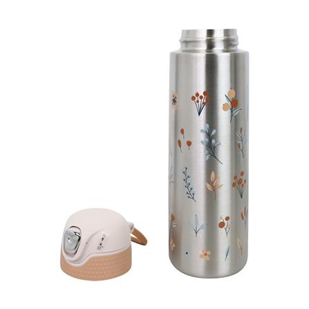 กระติกสุญญากาศ KECH SAFE LOCK LEAF 0.42 ลิตร สีชมพู_1