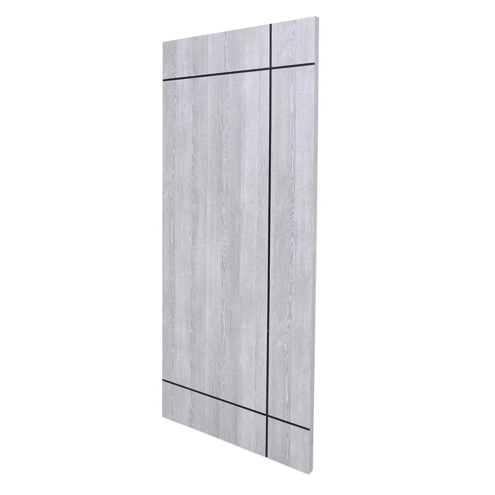 ประตูภายในเมลามีน AZLE MD 80X200 ซม. สีเทา