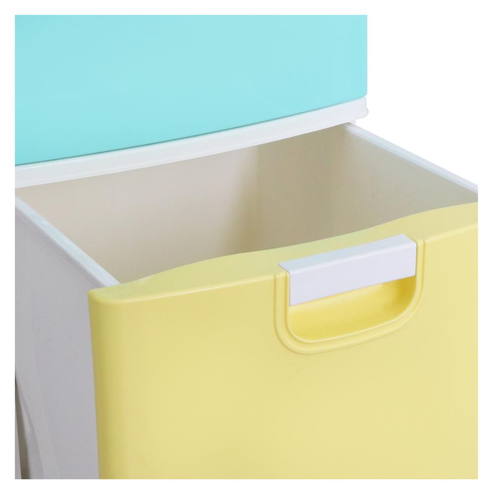 ตู้ลิ้นชัก 4 ชั้น STACKO SL22 42X48X112 ซม. หลากสี