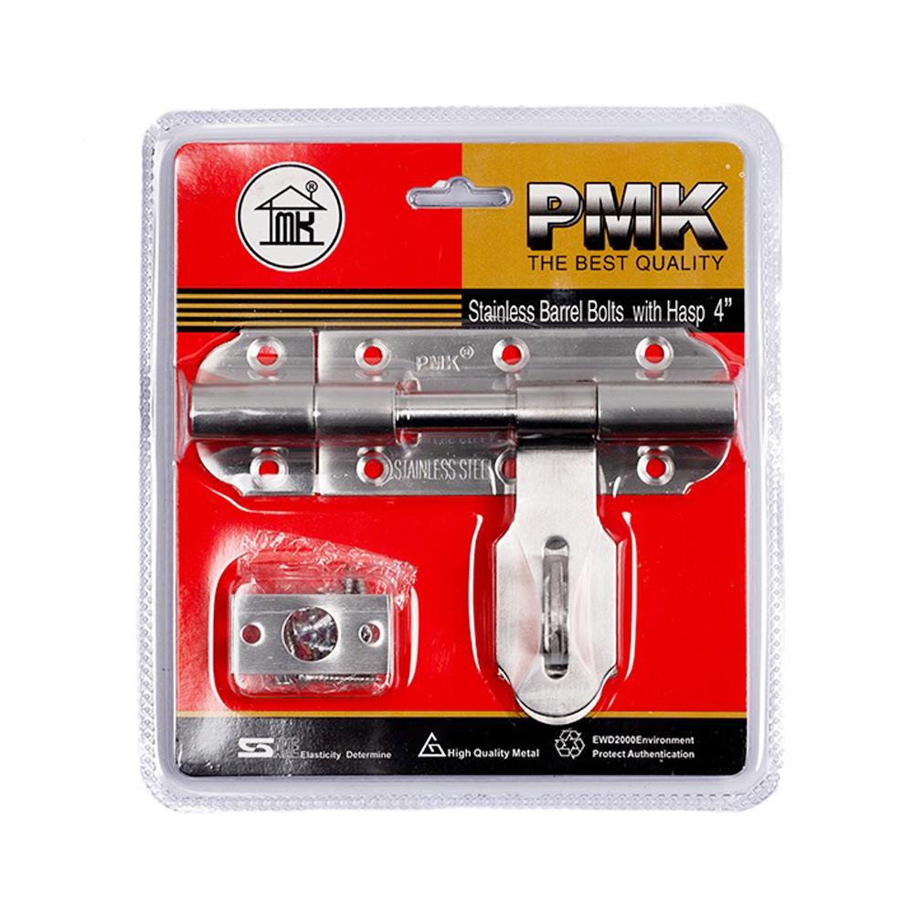 กลอนขวาง PMK 81-30 SS 4 นิ้ว สีสเตนเลส