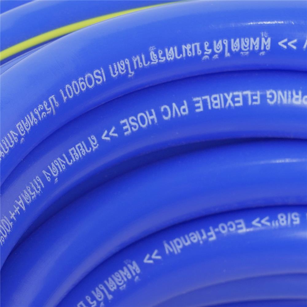 สายยางม้วน PVC SPRING 5/8 นิ้ว X 20 ม. สีน้ำเงิน