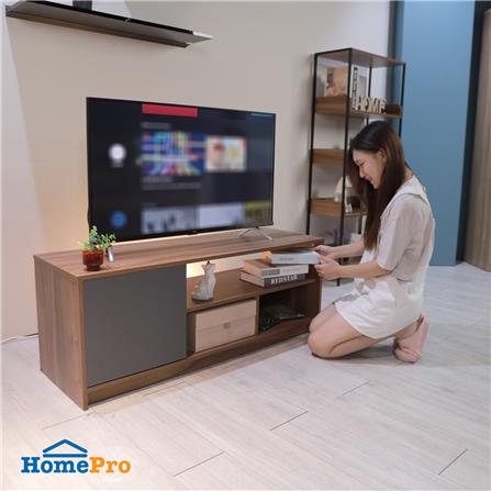 ตู้วางทีวี FURDINI SETH 120 ซม. สีวอลนัท/เทา_5