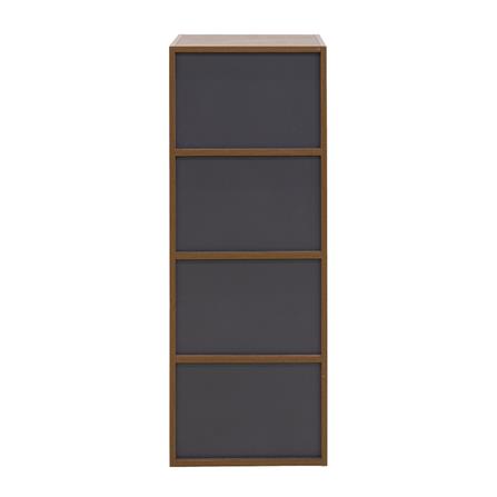 ตู้เตี้ยบานผสม 4 ช่อง FURDINI SAKI 40 ซม. สีวอลนัท_4