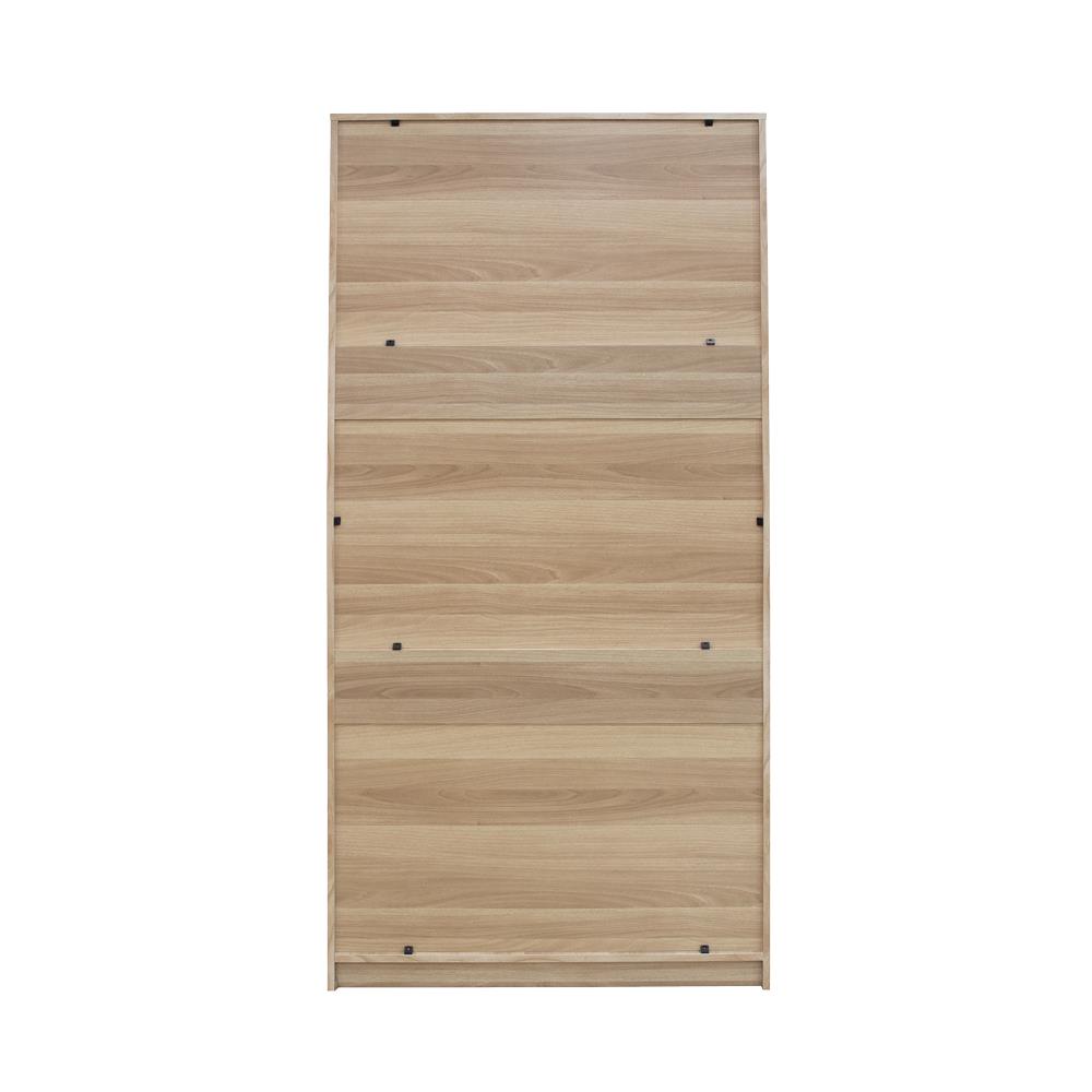 ตู้เสื้อผ้า 2 บานเปิด FURDINI AUSTIN 90 ซม. สีไวท์โอ๊ค