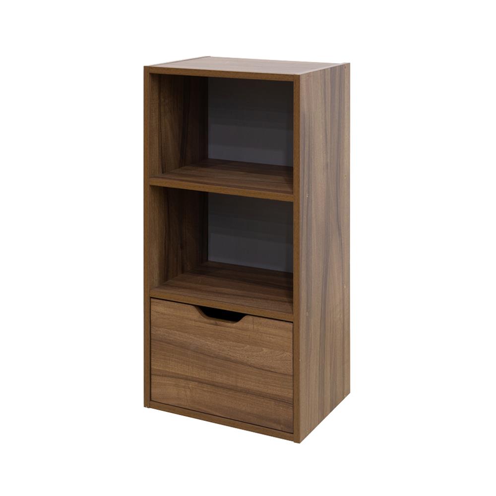 ตู้เตี้ยบานผสม 3 ช่อง FURDINI SAKI 40 ซม. สีวอลนัท