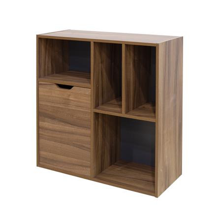 ตู้เตี้ยบานผสม FURDINI SAKI 80 ซม. สีวอลนัท