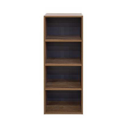 ตู้เตี้ยบานโล่ง 4 ชั้น FURDINI SAKI 40 ซม. สีวอลนัท_1