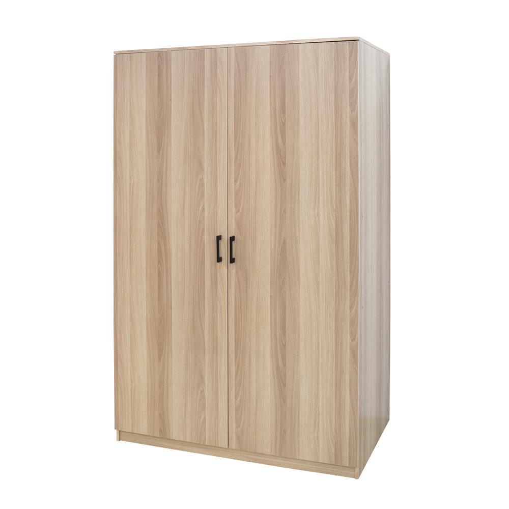 ตู้เสื้อผ้า 2 บานเปิด FURDINI AUSTIN 120 ซม. สีไวท์โอ๊ค