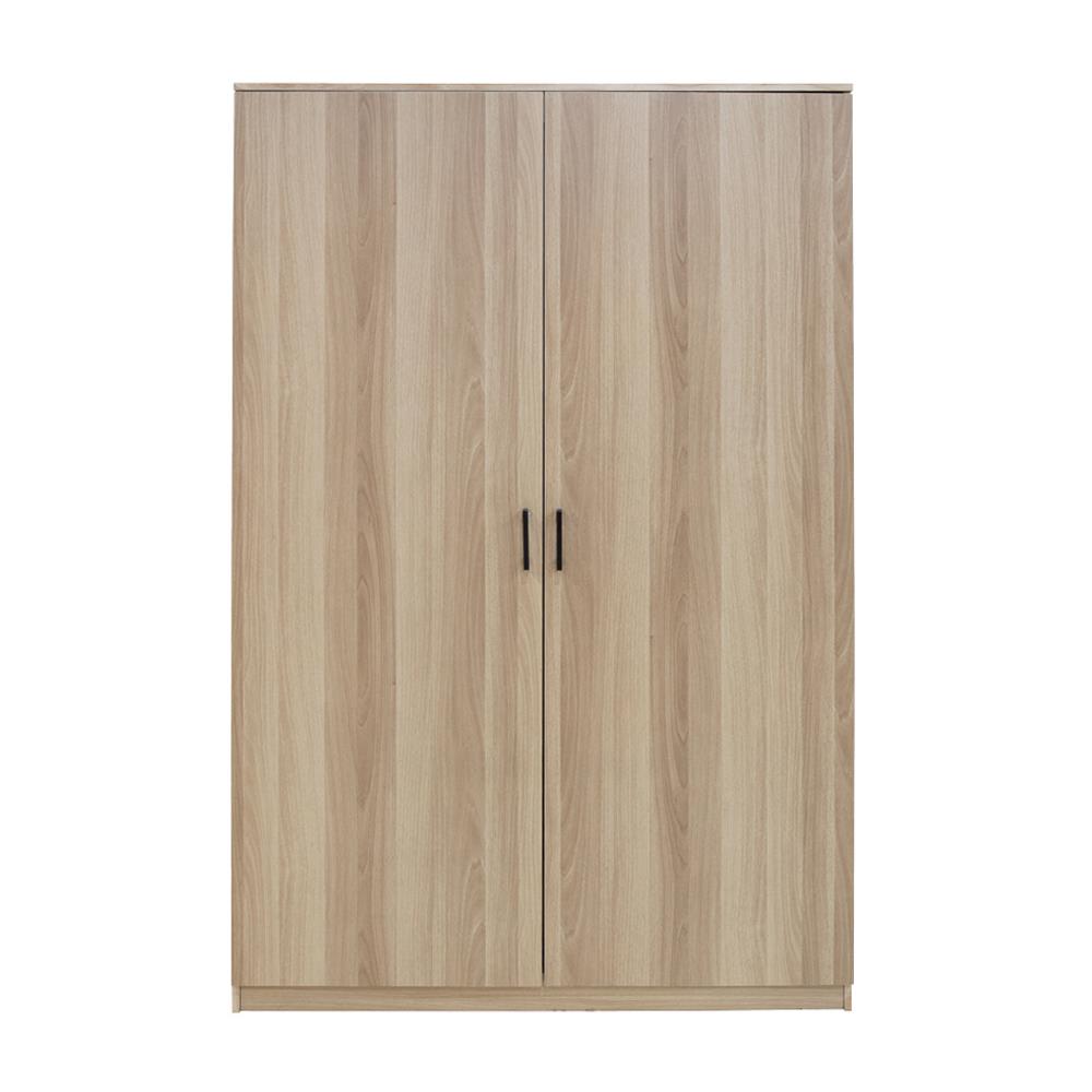 ตู้เสื้อผ้า 2 บานเปิด FURDINI AUSTIN 120 ซม. สีไวท์โอ๊ค