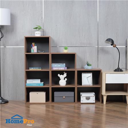 ตู้เตี้ยบานโล่ง 3 ชั้น FURDINI SAKI 40 ซม. สีวอลนัท_0