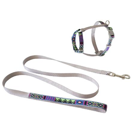 สายรัดอกพร้อมสายจูง KAFBO CATHARNESS ไซซ์ XS สี PURPLE_0