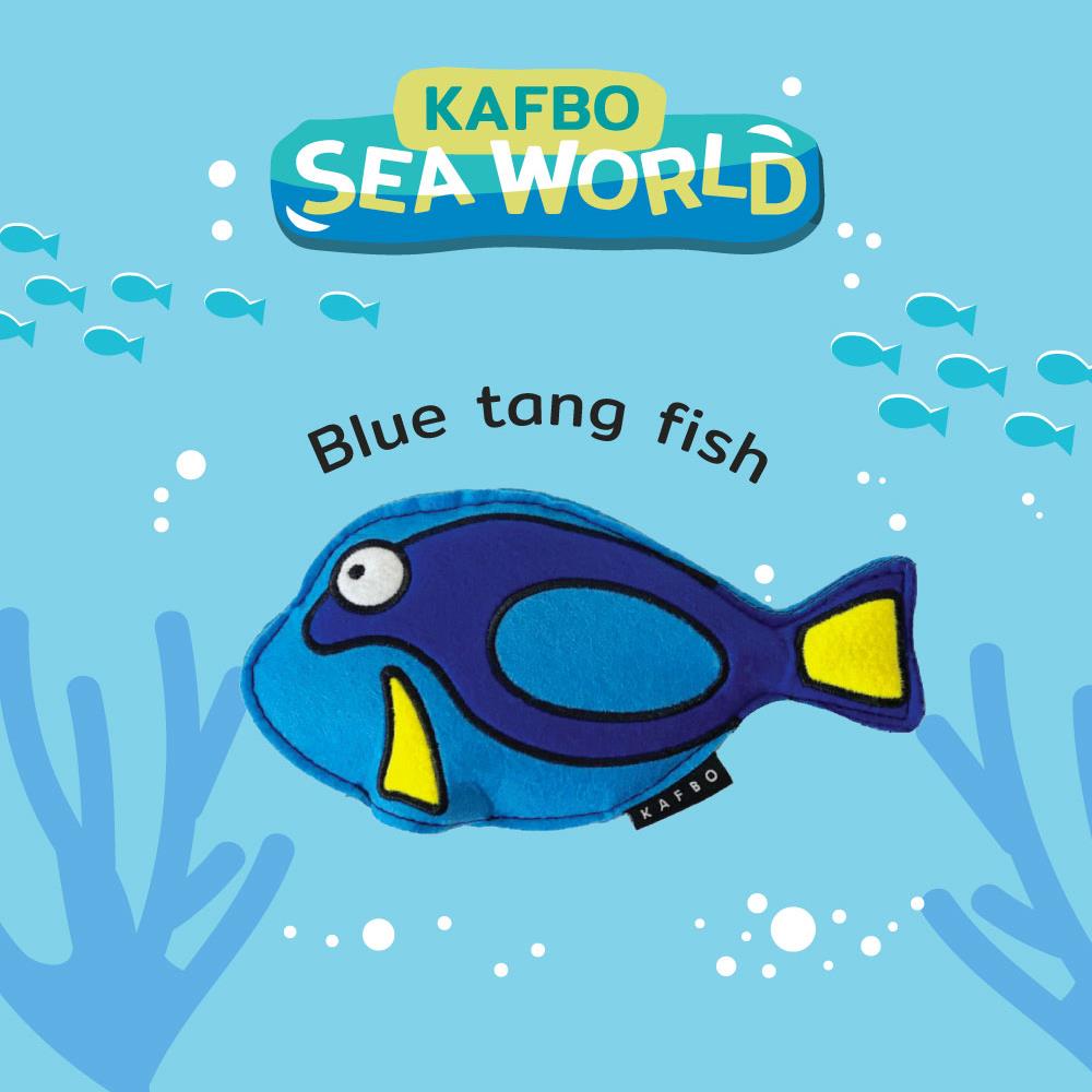 ของเล่นสุนัข KAFBO SEA BLUE TANG FISH