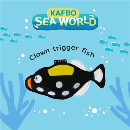 ของเล่นสุนัข KAFBO SEA WORLD CLOWN TRIGGER FISH_3