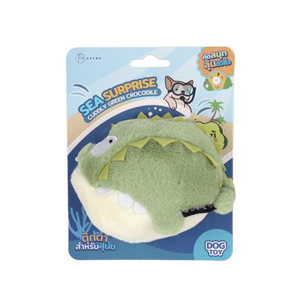 ของเล่นสุนัขและแมว KAFBO SEA SURPRISE CROCODILE_0