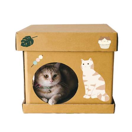 ที่ลับเล็บแมว KAFBO CUBE LITTLE CAT CAFE_0